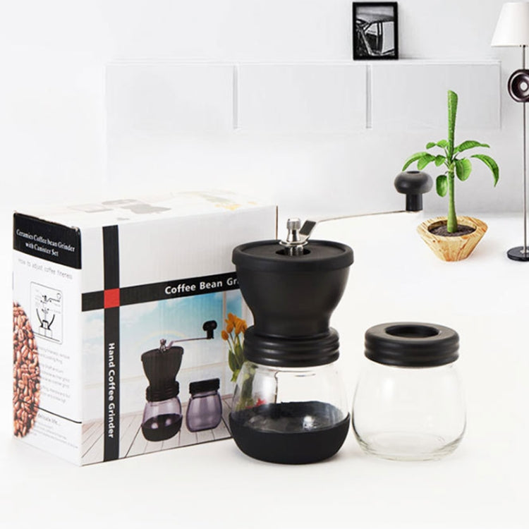 Portable Conical Burr Mill Manual Spice Herbs Hand Grinding Machine Coffee Bean Grinder with Seal Pot - Coffee Machine & Accessories by PMC TechLife | Online Shopping South Africa | PMC TechLife | Buy Now Pay Later Mobicred