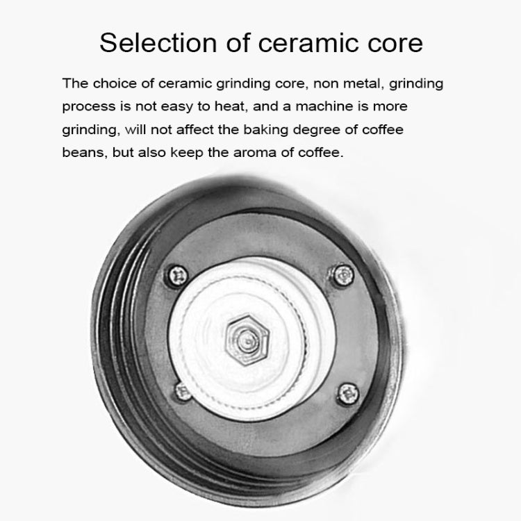 Portable Conical Burr Mill Manual Spice Herbs Hand Grinding Machine Coffee Bean Grinder with Seal Pot - Coffee Machine & Accessories by PMC TechLife | Online Shopping South Africa | PMC TechLife | Buy Now Pay Later Mobicred