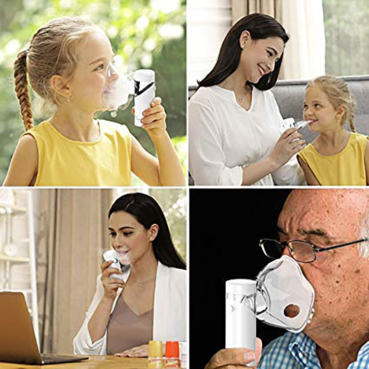 Portable Handheld Ultrasonic Mute Atomizer for Children(White) - free shipping - PMC TechLife - Order now!