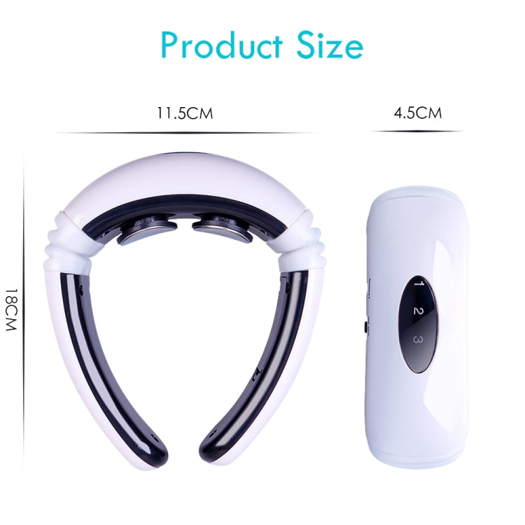 Household Electric Pulse Shock Neck Massager Intelligent Body Massager, Plug-in - free shipping - PMC TechLife - Order now!