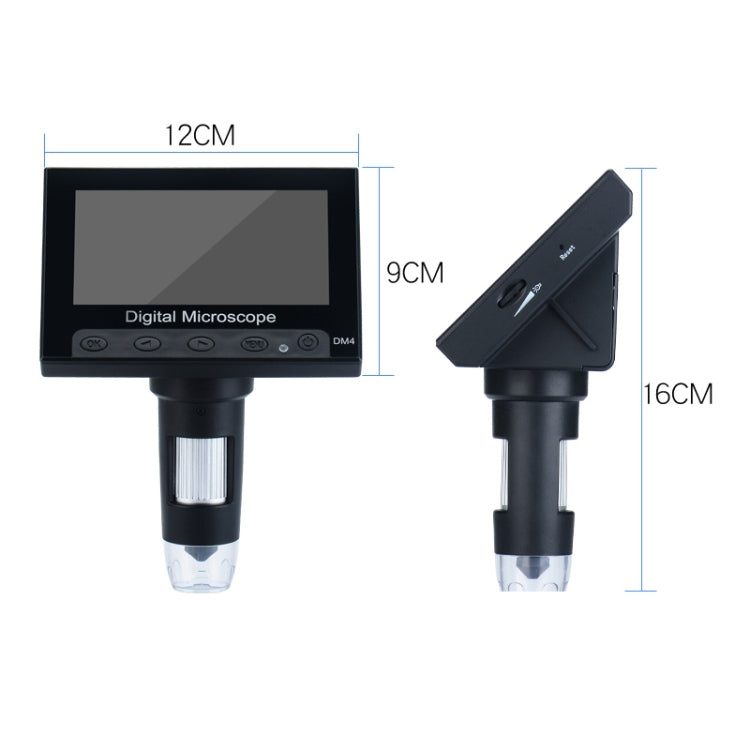 720P 4.3 inch Display Screen HD Industrial Digital Microscope - Digital Microscope by PMC Jewellery | Online Shopping South Africa | PMC Jewellery | Buy Now Pay Later Mobicred