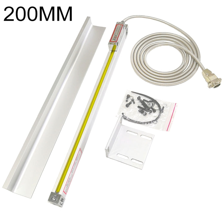 200mm Measuring Range Milling Lathe Digital Readout Encoder Grating Electronic Ruler Linear Scale - free shipping - PMC TechLife - Order now!