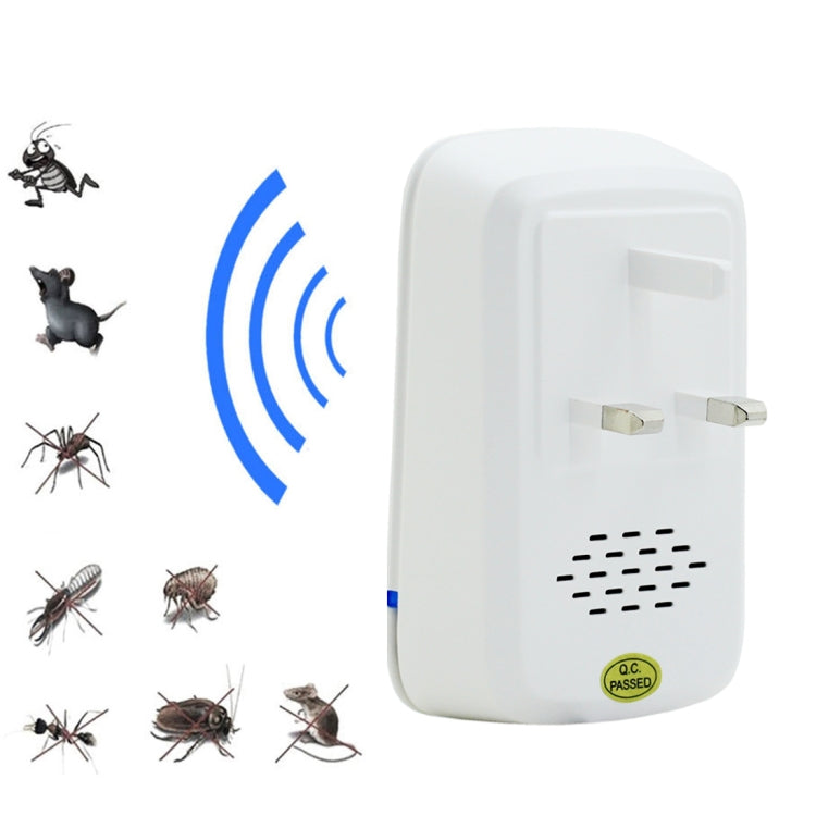 Electronic Ultrasonic Anti Mosquito Rat Insect Pest Repeller with Light, AC 110-220V - Repellents by PMC TechLife | Online Shopping South Africa | PMC TechLife | Buy Now Pay Later Mobicred