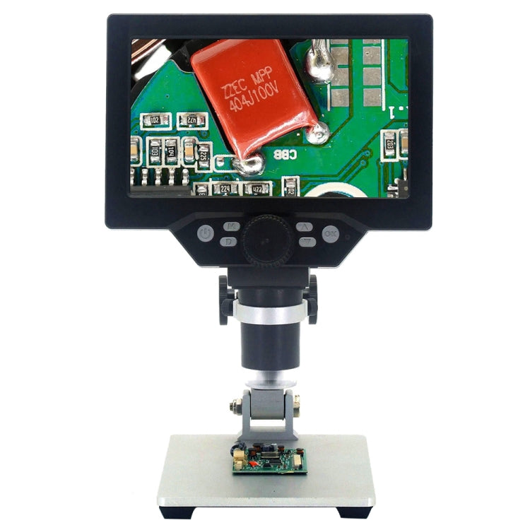 G1200 7 inch LCD Screen 1200X Portable Electronic Digital Desktop Stand Microscope, EU Plug - free shipping - PMC Jewellery - Order now!