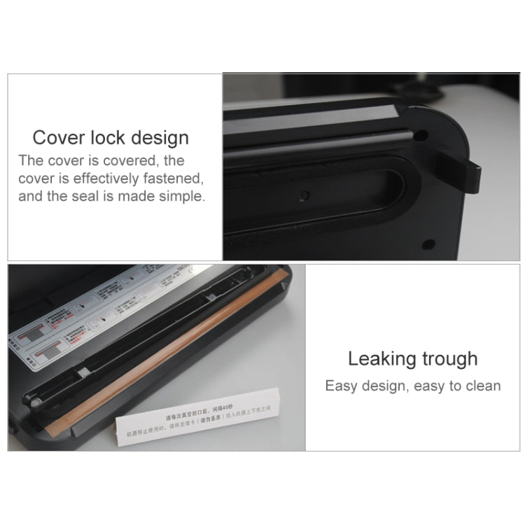 Household Commercial Food Vacuum Plastic Packaging Machine Sealer Closer Machine, UK Plug(White) - Preservation Supplies by PMc TechLife | Online Shopping South Africa | PMc TechLife | Buy Now Pay Later Mobicred