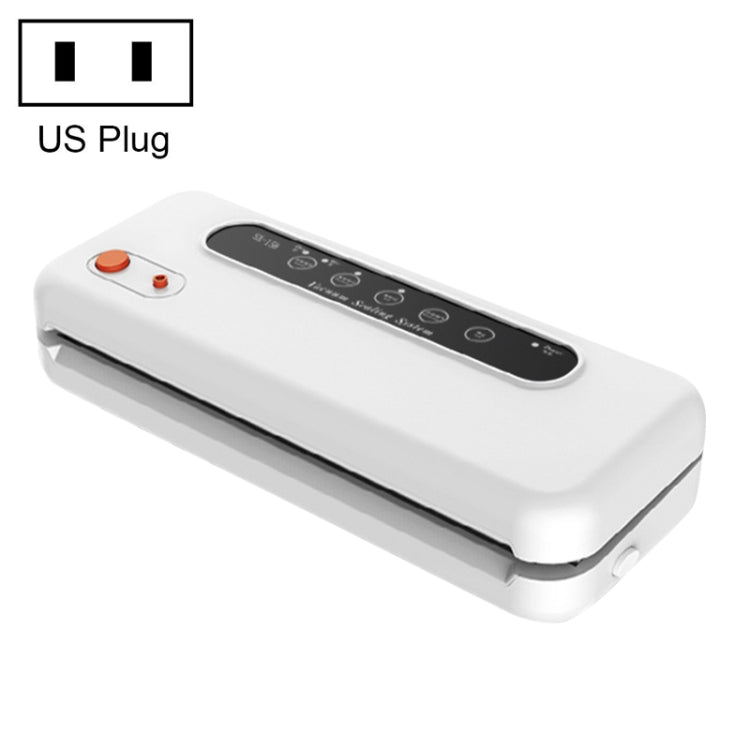 Household Commercial Food Vacuum Plastic Packaging Machine Sealer Closer Machine, US Plug (White) - Preservation Supplies by PMc TechLife | Online Shopping South Africa | PMc TechLife | Buy Now Pay Later Mobicred