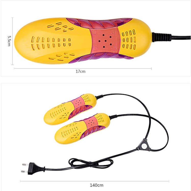 Multifunctional Household Cartoon Dehumidification Deodorization Shoe Warmer Dryer with Lighting, US Plug(Yellow) - Dryers & Accessories by PMC TechLife | Online Shopping South Africa | PMC TechLife | Buy Now Pay Later Mobicred