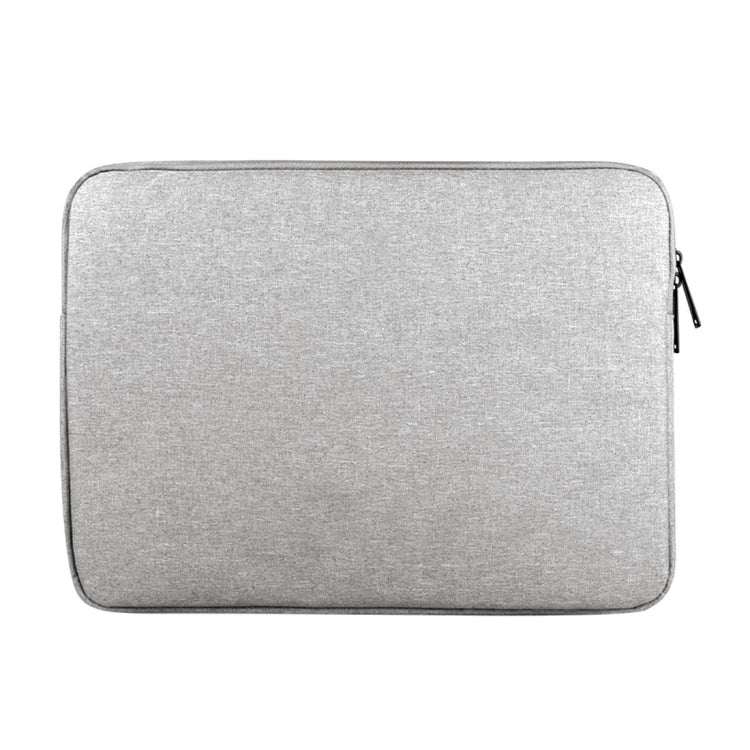 For 14 inch and Below Universal Wearable Oxford Cloth Soft Business Inner Package Laptop Tablet Bag(Grey) - 14.1 inch by PMC Jewellery | Online Shopping South Africa | PMC Jewellery | Buy Now Pay Later Mobicred