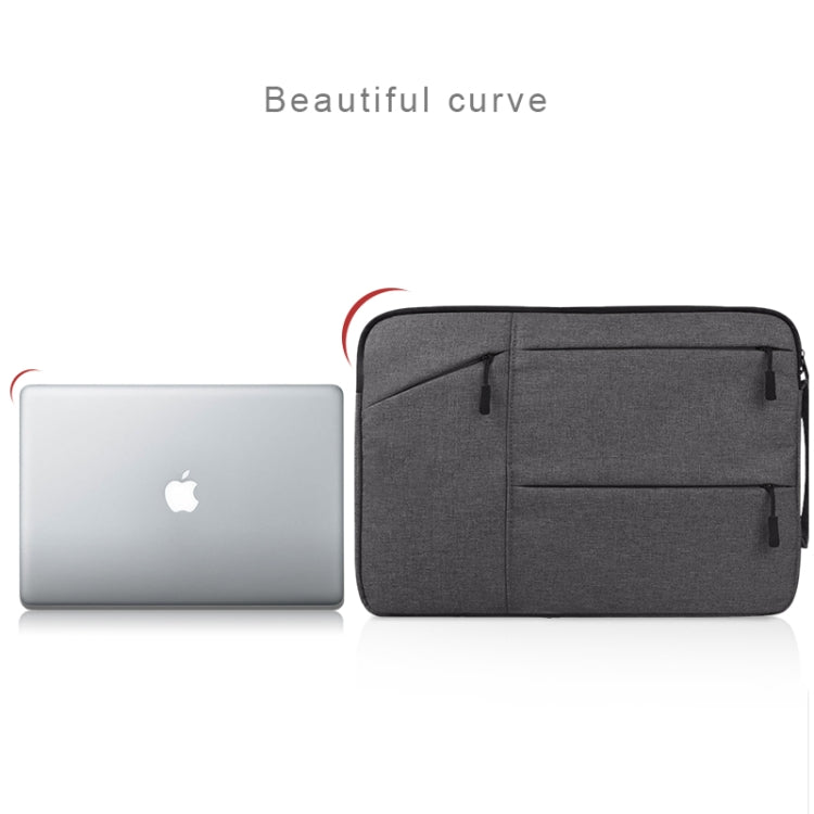 Universal Multiple Pockets Wearable Oxford Cloth Soft Portable Simple Business Laptop Tablet Bag, For 15.6 inch and Below Macbook, Samsung, Lenovo, Sony, DELL Alienware, CHUWI, ASUS, HP (Black) - 15.6 - 17 inch by PMC Jewellery | Online Shopping South Africa | PMC Jewellery | Buy Now Pay Later Mobicred