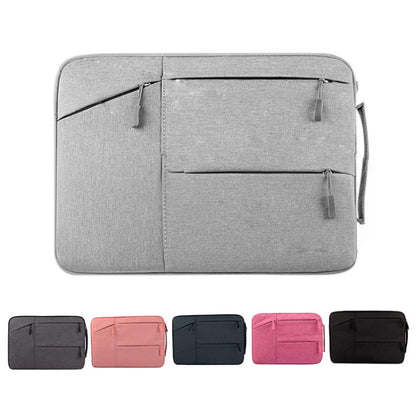 Universal Multiple Pockets Wearable Oxford Cloth Soft Portable Simple Business Laptop Tablet Bag, For 15.6 inch and Below Macbook, Samsung, Lenovo, Sony, DELL Alienware, CHUWI, ASUS, HP (Pink) - 15.6 - 17 inch by PMC Jewellery | Online Shopping South Africa | PMC Jewellery | Buy Now Pay Later Mobicred