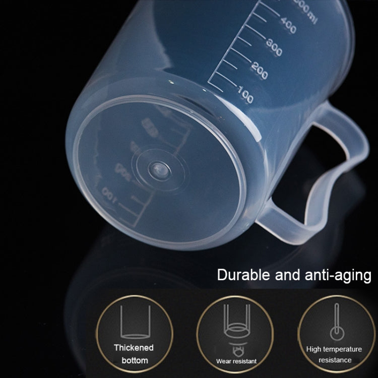 10 PCS 250ml Food Grade PP Plastic Flask Digital Measuring Cup Cylinder Scale Measure Glass Lab Laboratory Tools(Transparent) - Gadgets by PMC TechLife | Online Shopping South Africa | PMC TechLife | Buy Now Pay Later Mobicred