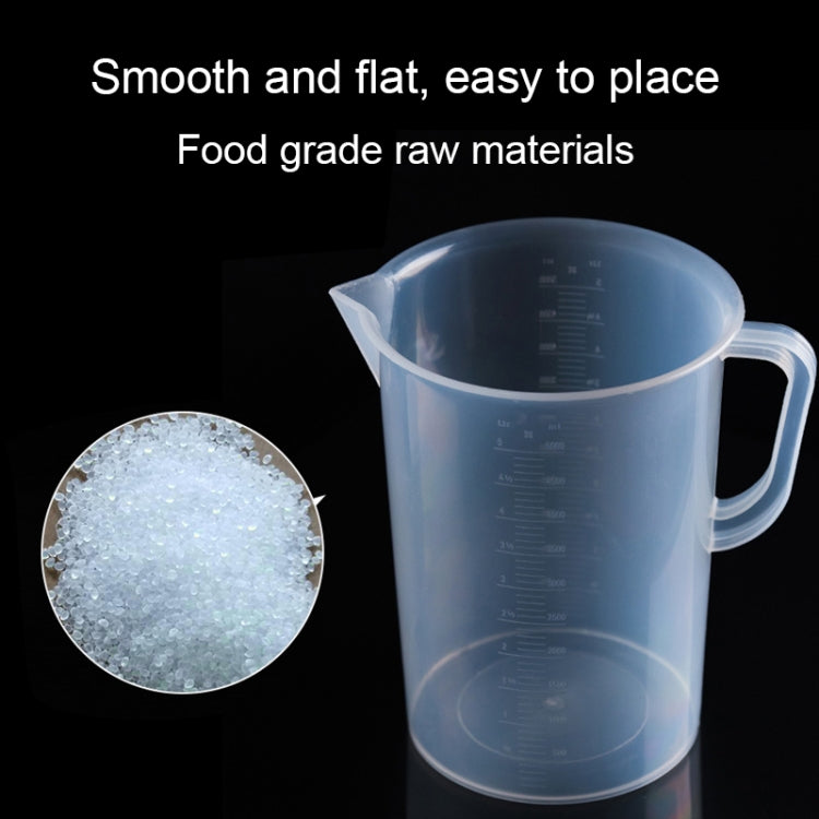 5000ml Food Grade PP Plastic Flask Digital Measuring Cup Cylinder Scale Measure Glass Lab Laboratory Tools(Transparent) - Gadgets by PMC TechLife | Online Shopping South Africa | PMC TechLife | Buy Now Pay Later Mobicred