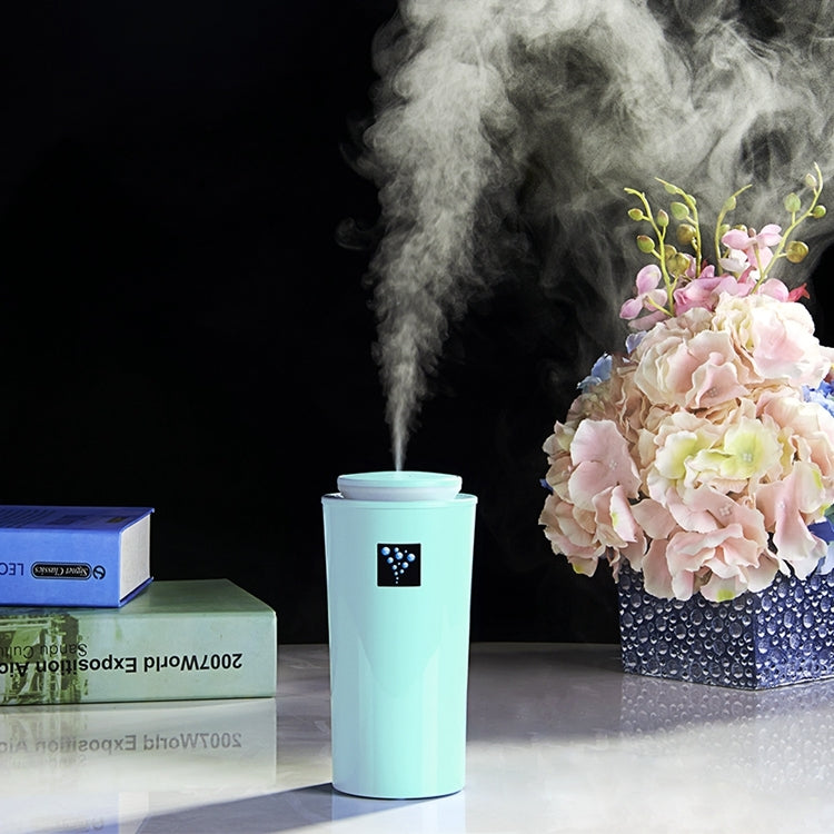 Small-3 2W Humidifier Moisture Meter Moisturizing Instrument with LED Night Light, Water Tank Capacity: 260ml(Blue) - Air Purifiers & Accessories by PMC TechLife | Online Shopping South Africa | PMC TechLife | Buy Now Pay Later Mobicred
