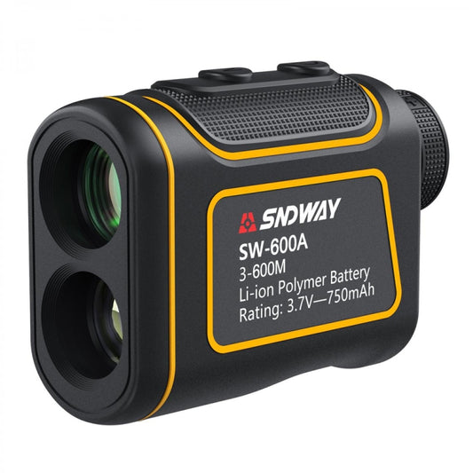 SNDWAY SW600A Handheld Outdoor Waterproof Telescope Range Finder Distance Measurer, 600m - Laser Rangefinder by SNDWAY | Online Shopping South Africa | PMC Jewellery | Buy Now Pay Later Mobicred