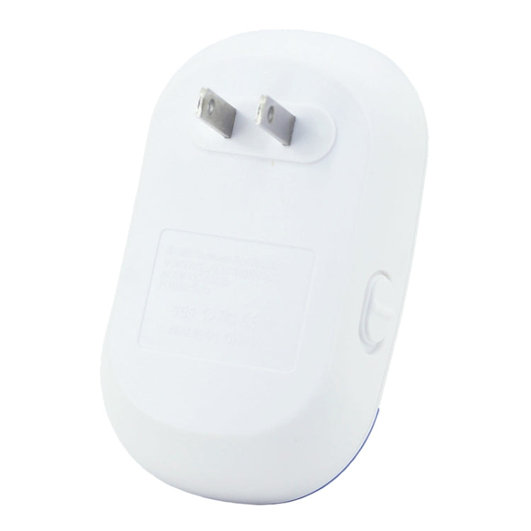 Electronic Ultrasonic Mosquito Rat Pest Control Repeller with LED Light, US Plug, AC90V-250V (White+Blue) - Repellents by PMC TechLife | Online Shopping South Africa | PMC TechLife | Buy Now Pay Later Mobicred