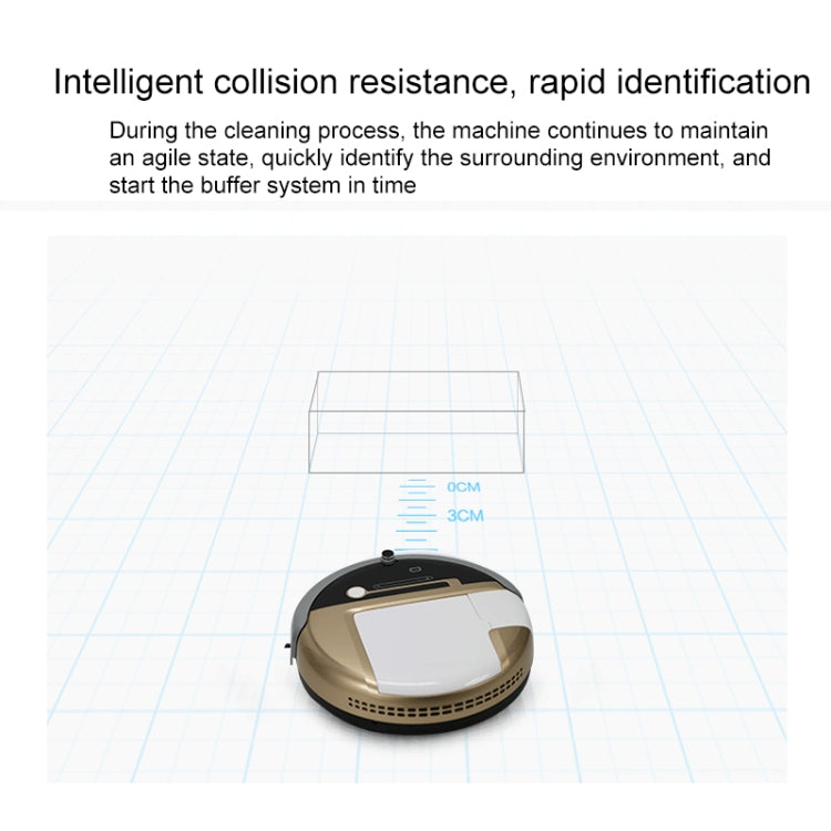 FD-3RSW(IIC)CS 1000Pa Large Suction Smart Household Vacuum Cleaner Clean Robot - Robot Vacuum Cleaner by PMC TechLife | Online Shopping South Africa | PMC TechLife | Buy Now Pay Later Mobicred