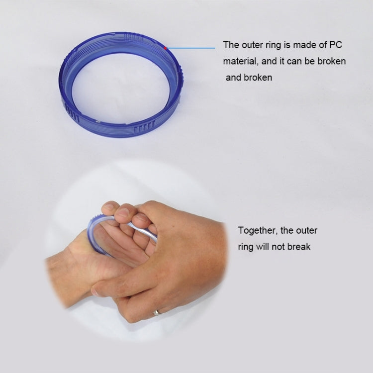 PC Negative Ions Shower Head, Size: Small, Interface:  2cm(Blue) - Shower Head by PMC TechLife | Online Shopping South Africa | PMC TechLife | Buy Now Pay Later Mobicred