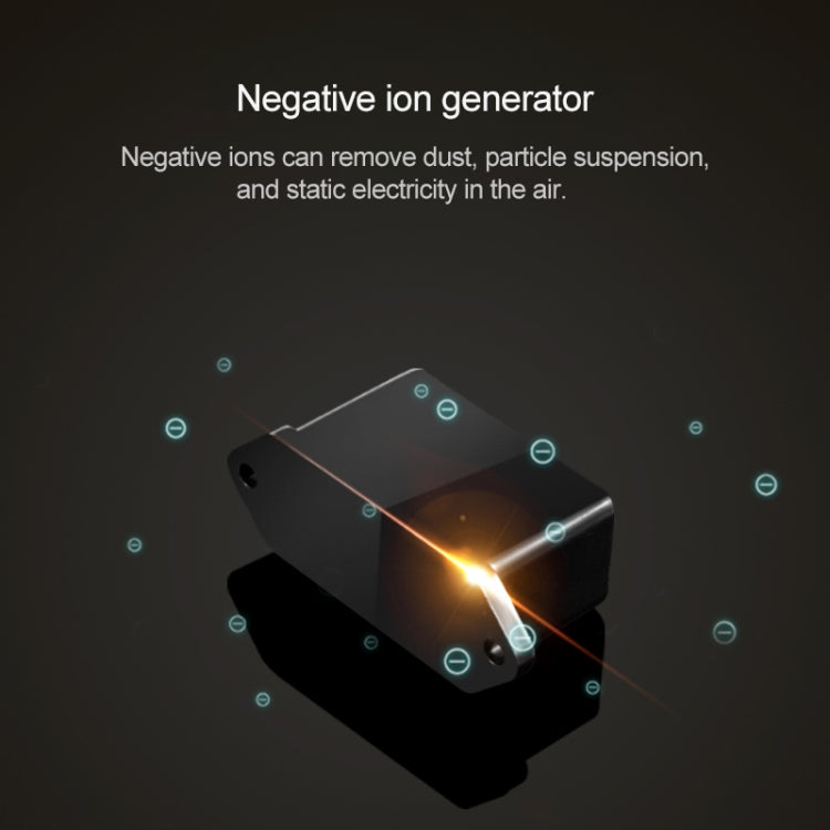 Nobico J008 Air Purifier Home Desktop Negative Ion Mini Purifier(Brown) - Air Purifiers & Accessories by nobico | Online Shopping South Africa | PMC TechLife | Buy Now Pay Later Mobicred