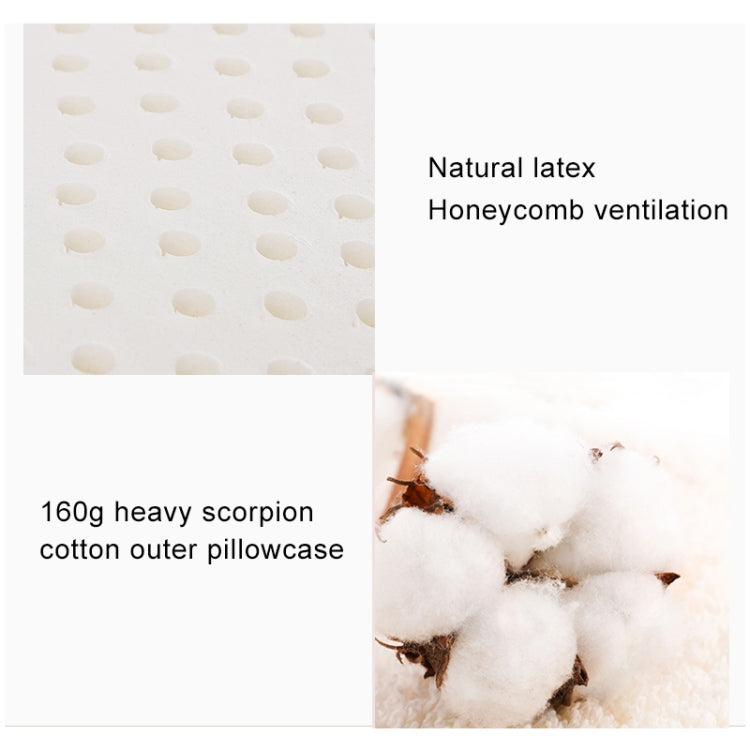 Original Xiaomi Youpin 8H Z2 Natural Latex Pillow Soft Breathable Spine Protection Massage Care Pillow with Cotton Pillowcase - Massage & Relaxation by Xiaomi | Online Shopping South Africa | PMC Jewellery | Buy Now Pay Later Mobicred