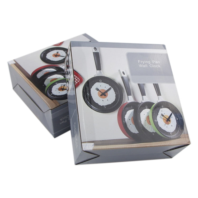 Fried Egg Pan Shape Creative Living Room Decorative Wall Clock (Yellow) - Wall Clock by PMc TechLife | Online Shopping South Africa | PMc TechLife | Buy Now Pay Later Mobicred