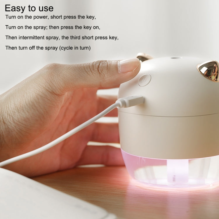 WT-H21 Angel Atomizing Humidifier with Colorful Night Lights, Water Tank Capacity: 200mL(White) - free shipping - PMC TechLife - Order now!