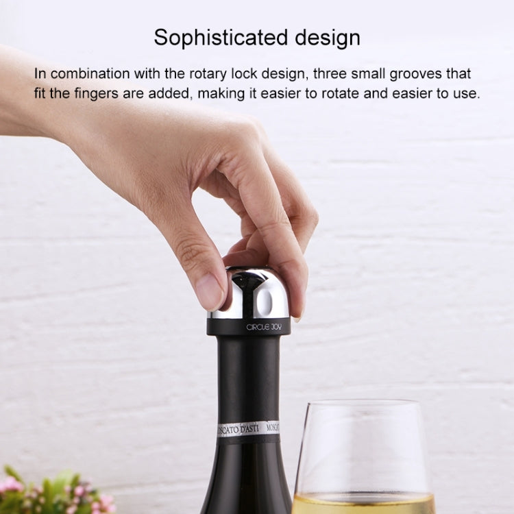 Original Xiaomi Youpin Circle Joy CJ-JS02 Mini Portable Champagne Sparkling Wine Bottle Stopper Plugger - Bottle Stopper by Xiaomi | Online Shopping South Africa | PMC TechLife | Buy Now Pay Later Mobicred