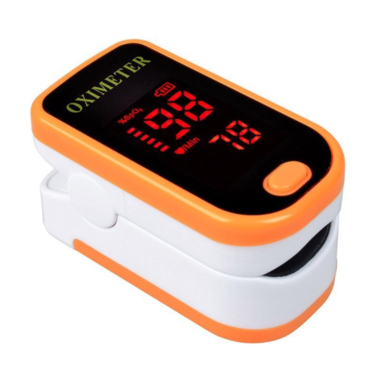 Finger Pulse Oximete LED HD Display Portable Oximeter Equipment Blood Oxygen Monitor Pulse Oximeter(Orange) - Finger Pulse Oximeter by PMC Jewellery | Online Shopping South Africa | PMC Jewellery | Buy Now Pay Later Mobicred