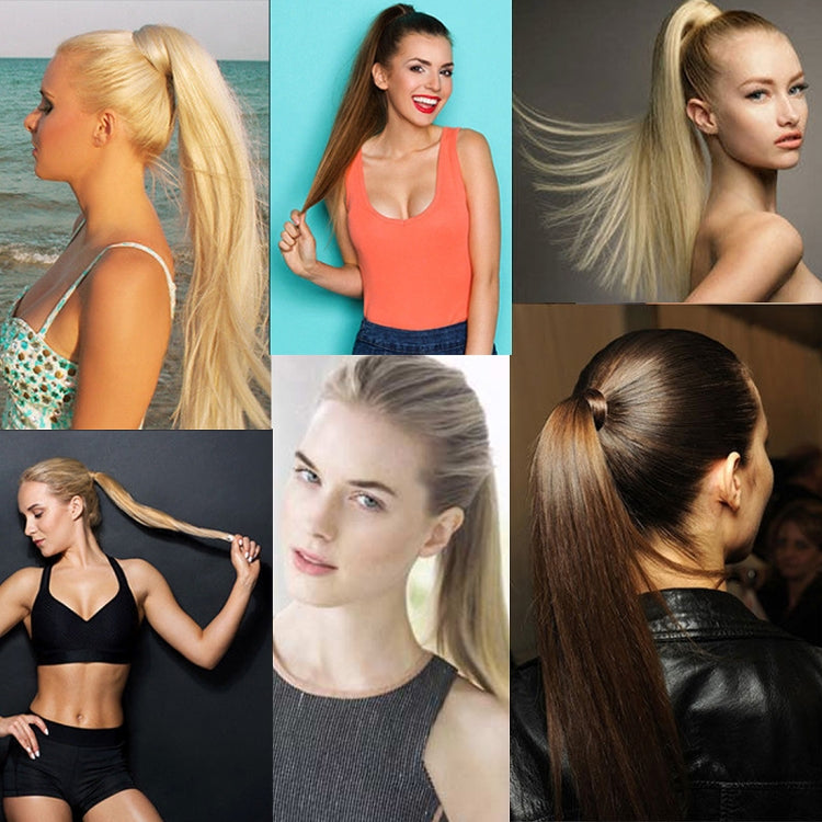 60# Invisible Seamless Bandage-style  Wig Long Straight Hair Wig Ponytail - free shipping - PMC TechLife - Order now!