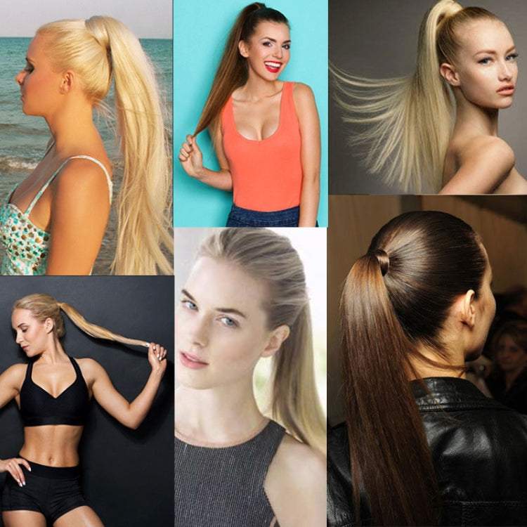 18# Invisible Seamless Bandage-style  Wig Long Straight Hair Wig Ponytail - free shipping - PMC TechLife - Order now!