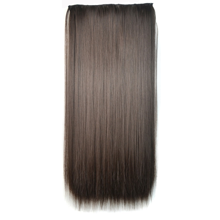 10# One-piece Seamless Five-clip Wig Long Straight Wig Piece - free shipping - PMC TechLife - Order now!
