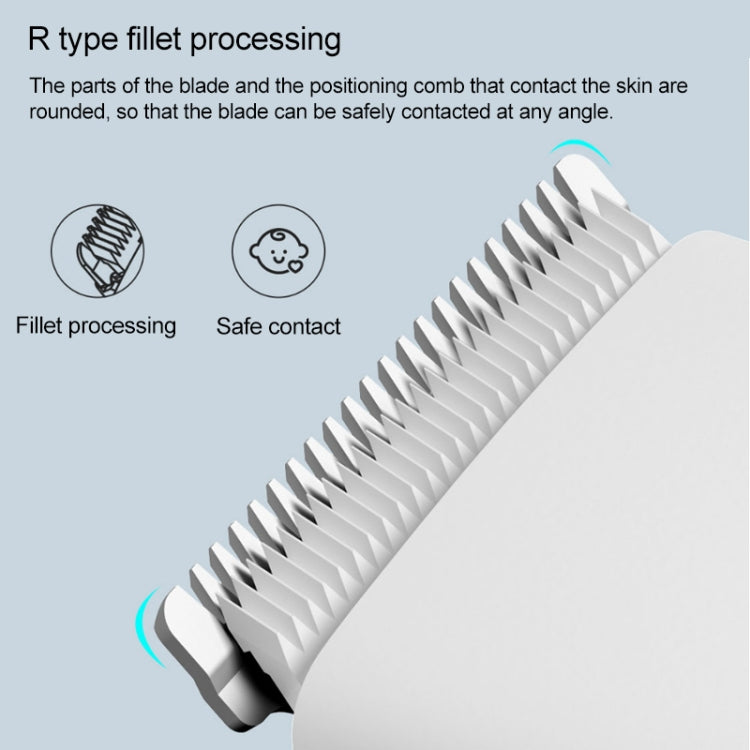 Original Xiaomi Enchen Boost Intelligent Fast Charging Electric Hair Trimmer Haircut Machine (White) - Hair Trimmer by Xiaomi | Online Shopping South Africa | PMC Jewellery | Buy Now Pay Later Mobicred