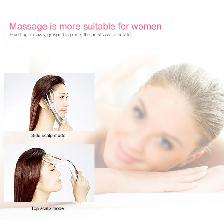 Mini Portable Multifunctional Head Massager Massage Comb, Battery Powered (Gold) - free shipping - PMC TechLife - Order now!