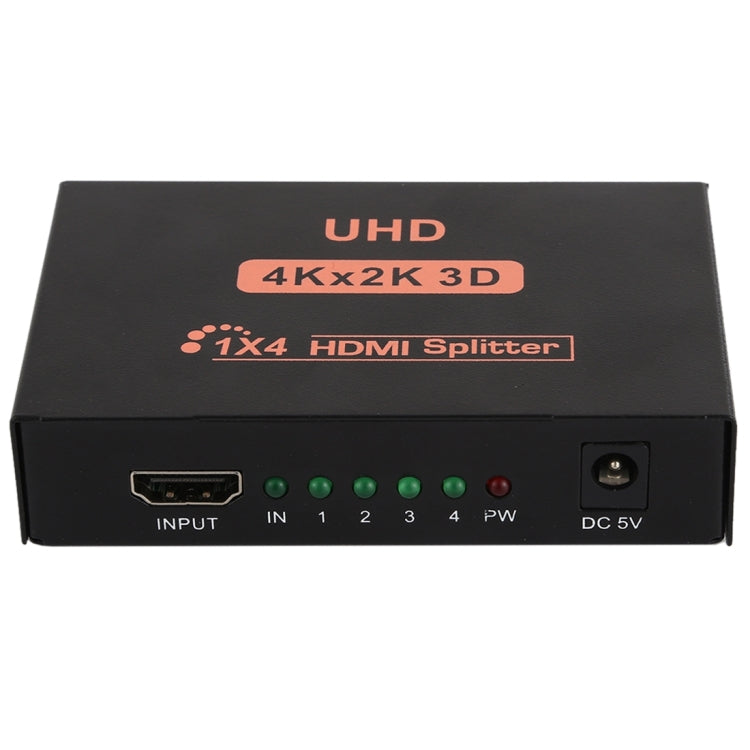 CY10 UHD 4K x 2K 3D 1 x 4 HDMI Splitter (AU Plug) - Splitter by PMC TechLife | Online Shopping South Africa | PMC TechLife | Buy Now Pay Later Mobicred