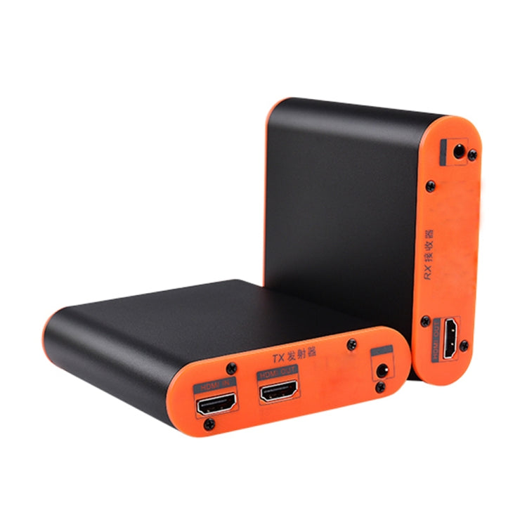 OPT882 HDMI Extender (Receiver & Sender) Fiber Optic Extender , Transmission Distance: 20KM (EU Plug) - Amplifier by PMC TechLife | Online Shopping South Africa | PMC TechLife | Buy Now Pay Later Mobicred