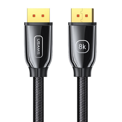 USAMS US-SJ532 U75 DP to DP 1.4 8K HD Audio Video Cable, Length: 2m - Cable by USAMS | Online Shopping South Africa | PMC Jewellery | Buy Now Pay Later Mobicred