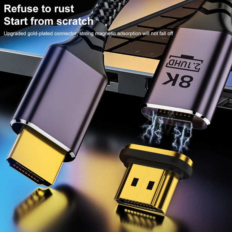 MG-HDM HDMI to HDMI Magnetic Adapter Cable, Length: 1m - Cable by PMC TechLife | Online Shopping South Africa | PMC TechLife