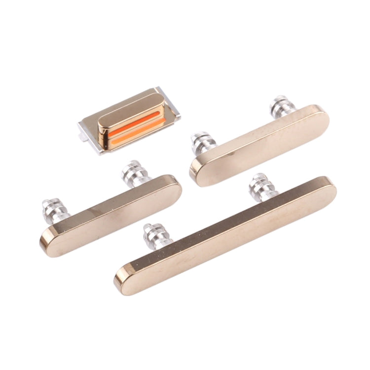Power Button and Volume Control Button for iPhone 12 Pro(Gold) - Metal Parts by PMc TechLife | Online Shopping South Africa | PMc TechLife | Buy Now Pay Later Mobicred
