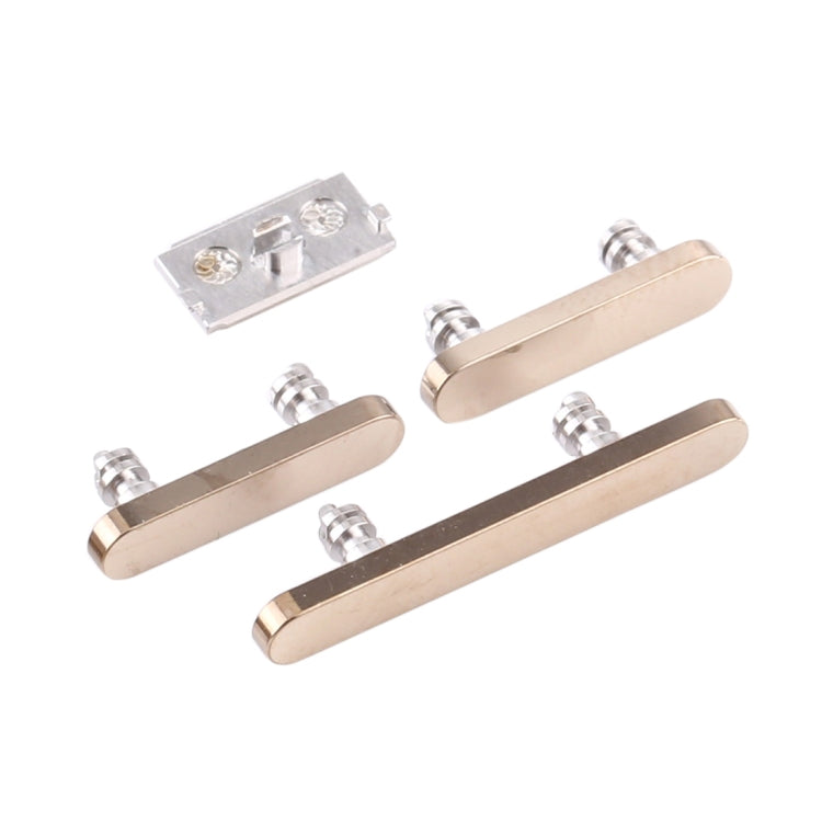 Power Button and Volume Control Button for iPhone 12 Pro(Gold) - Metal Parts by PMc TechLife | Online Shopping South Africa | PMc TechLife | Buy Now Pay Later Mobicred