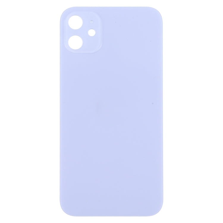 Glass Back Cover with Appearance Imitation of iP12 for iPhone XR(Purple) - Back Cover by PMC Jewellery | Online Shopping South Africa | PMC Jewellery | Buy Now Pay Later Mobicred