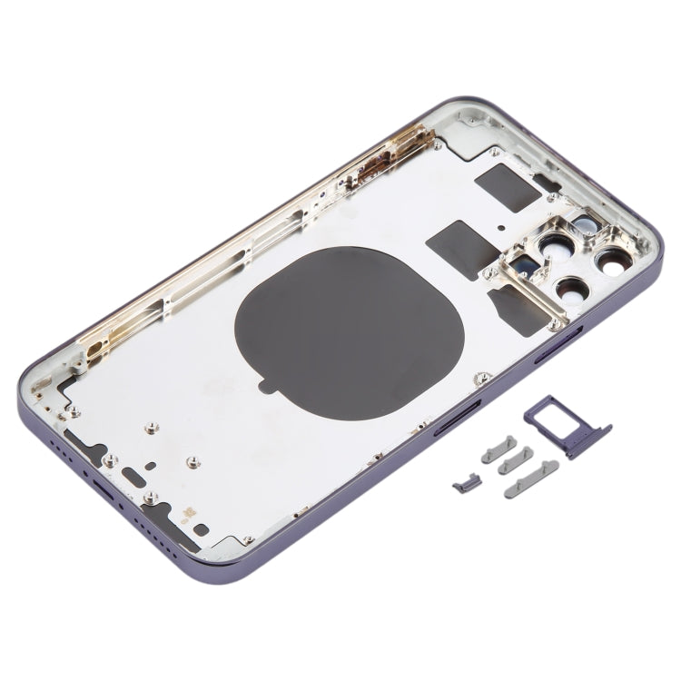 Back Cover with Appearance Imitation of iP13 Pro Max for iPhone 11 Pro Max(Purple) - Back Cover by PMC Jewellery | Online Shopping South Africa | PMC Jewellery | Buy Now Pay Later Mobicred