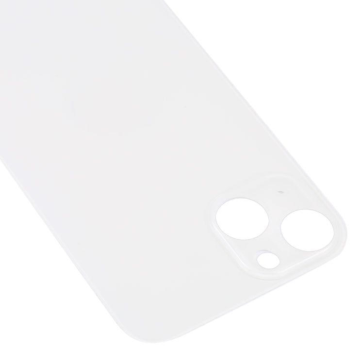 For iPhone 14 Plus Battery Back Cover(Silver) - Back Cover by PMc TechLife | Online Shopping South Africa | PMc TechLife | Buy Now Pay Later Mobicred