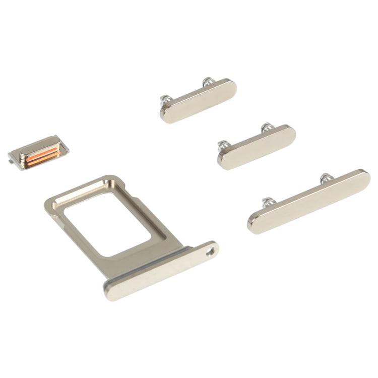 SIM Card Tray + Side Keys for iPhone 14 Pro(Gold) - free shipping - PMC TechLife - Order now!