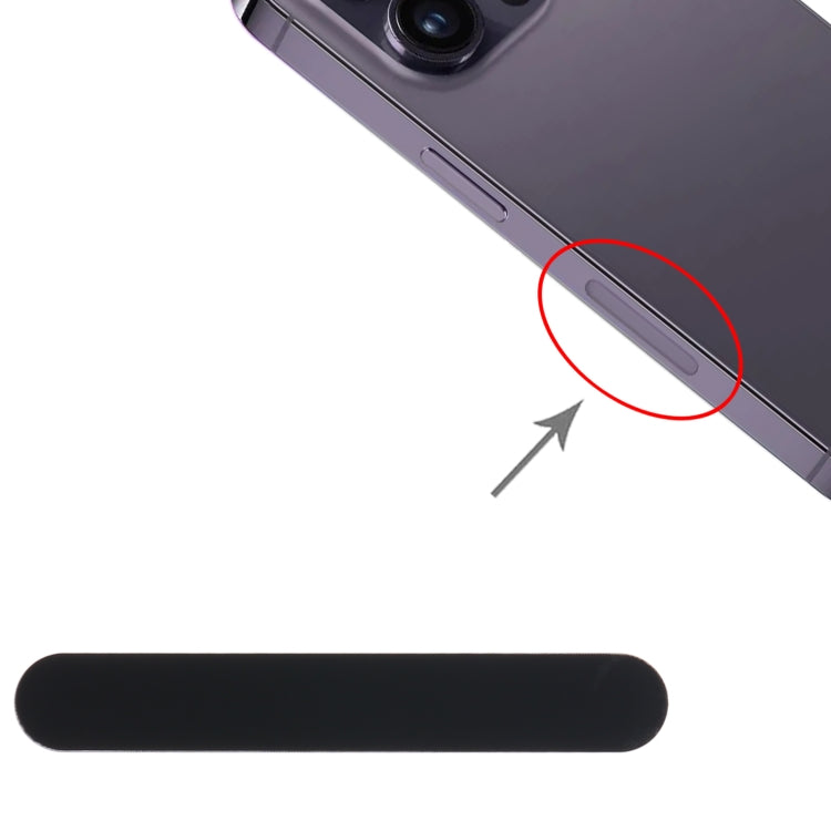 For iPhone 14 Pro / 14 Pro Max US Edition 5G Signal Antenna Glass Plate (Black) - Others by PMc TechLife | Online Shopping South Africa | PMc TechLife | Buy Now Pay Later Mobicred