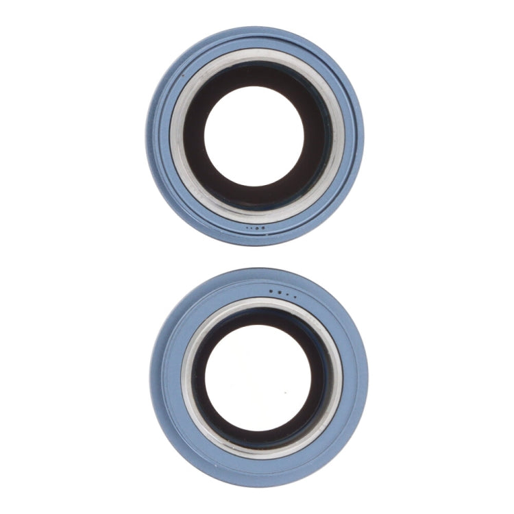 For iPhone 15 / 15 Plus 1set Camera Lens Cover (Blue) - Camera Series by PMc TechLife | Online Shopping South Africa | PMc TechLife | Buy Now Pay Later Mobicred