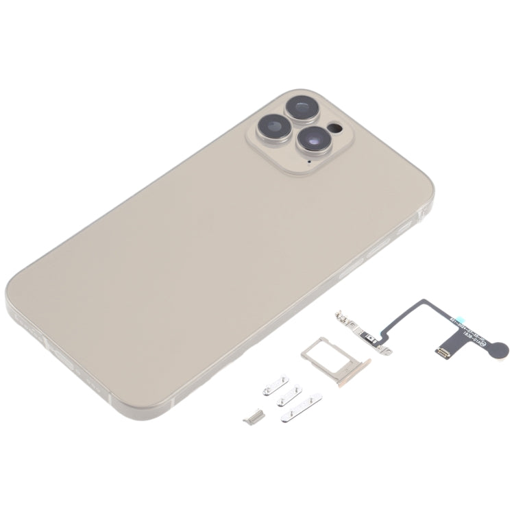 Back Cover with Appearance Imitation of iP15 Pro for iPhone XS(Titanium) - Back Cover by PMC Jewellery | Online Shopping South Africa | PMC Jewellery | Buy Now Pay Later Mobicred