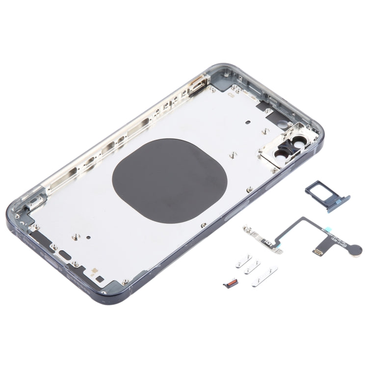Back Cover with Appearance Imitation of iP15 Pro Max for iPhone XS Max(Blue) - free shipping - PMC Jewellery - Order now!