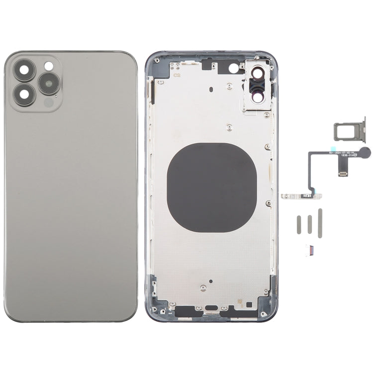 Back Cover with Appearance Imitation of iP15 Pro Max for iPhone XS Max(Titanium) - free shipping - PMC Jewellery - Order now!