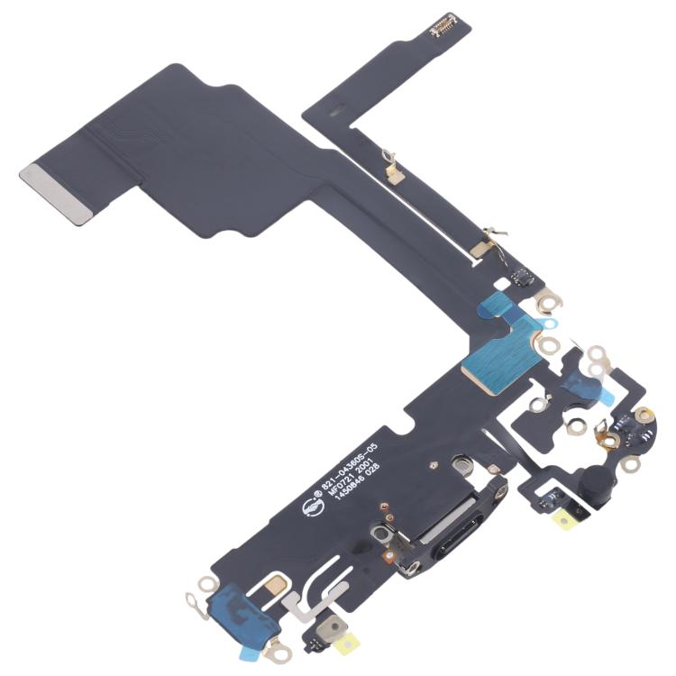 For iPhone 15 Pro Charging Port Flex Cable (Black) - Flex Cable by PMC TechLife | Online Shopping South Africa | PMC TechLife | Buy Now Pay Later Mobicred