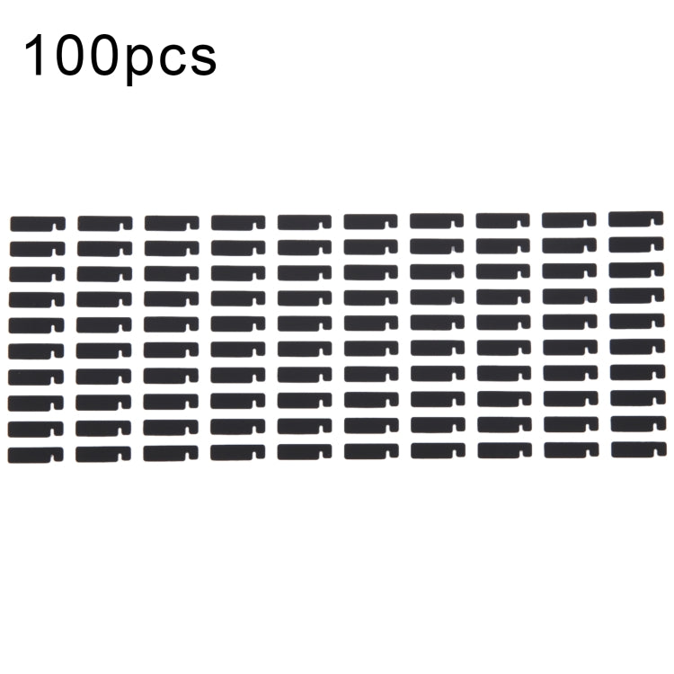 For iPhone 15 Pro Max 100pcs/set LCD Side Black Adhesive Sticker(03) - LCD Related Parts by PMC TechLife | Online Shopping South Africa | PMC TechLife