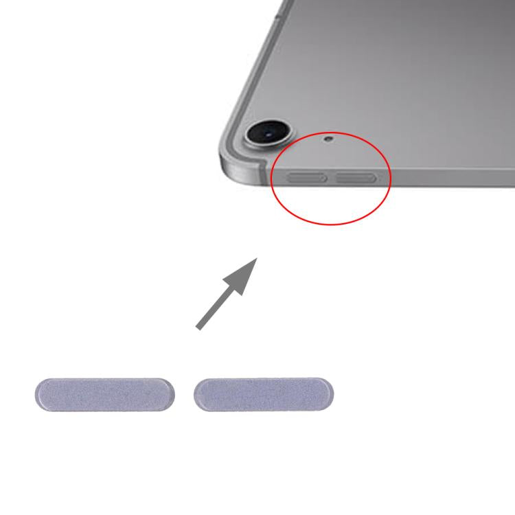 For iPad Air 11 inch 2024 / Air 13 inch 2024 Volume Control Button (Purple) - free shipping - PMC TechLife - Order now!